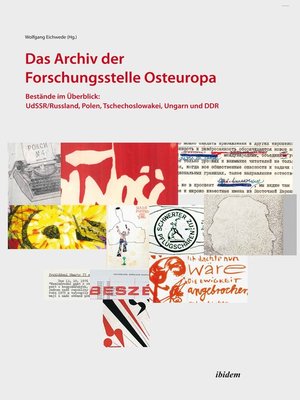 cover image of Das Archiv der Forschungsstelle Osteuropa
